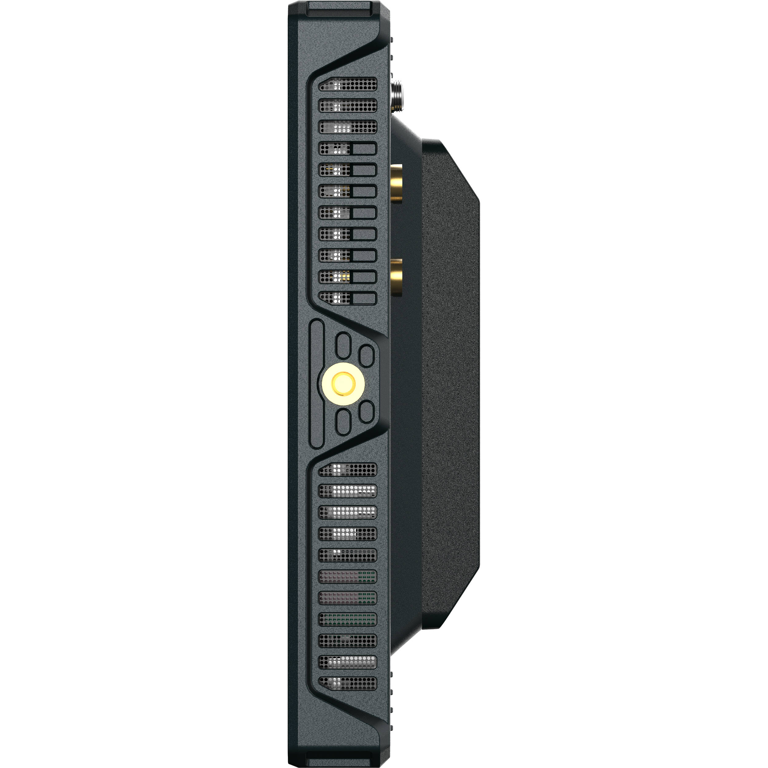Hollyland Pyro 7 video monitors in a 2-set, showing the monitors with screens and control buttons for professional video monitoring.