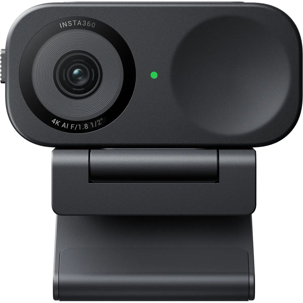 Insta360 Link 2C Standard video conferencing camera with adjustable lens and built-in microphone for clear virtual meetings.