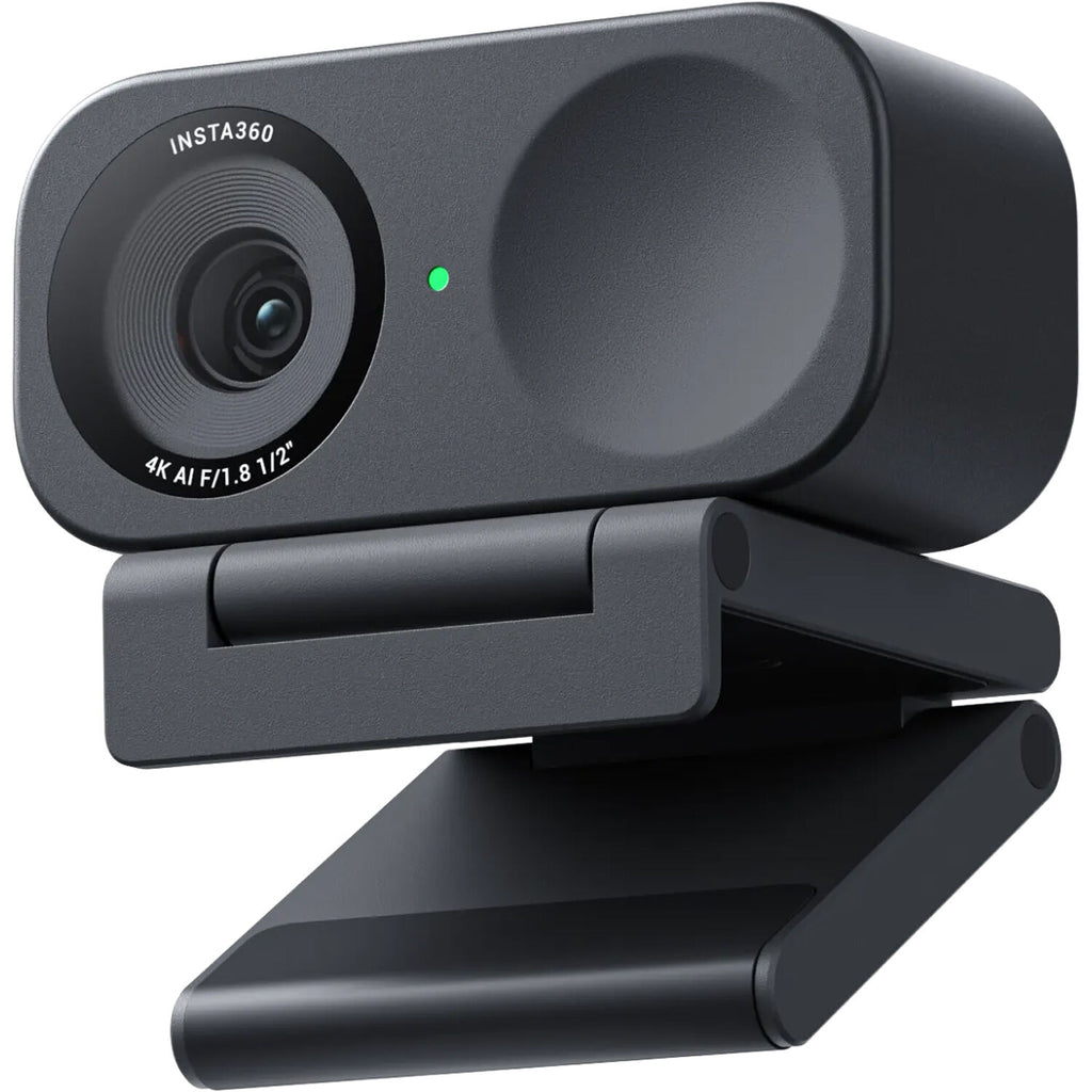 Insta360 Link 2C Standard video conferencing camera with adjustable lens and built-in microphone, ideal for virtual meetings.