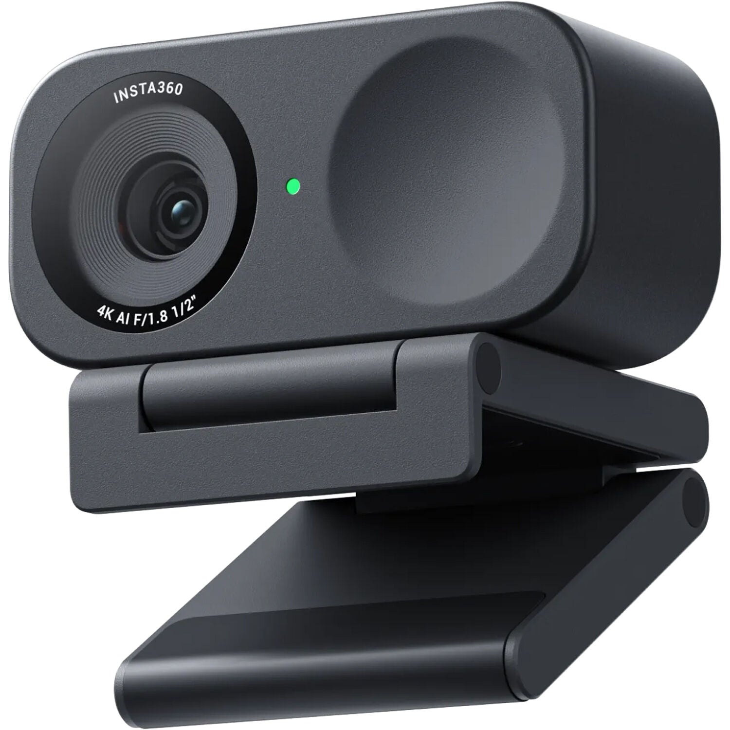 Insta360 Link 2C Standard video conferencing camera with adjustable lens and built-in microphone, ideal for virtual meetings.