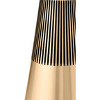 Wireless Bang & Olufsen Beosound 2 3rd Gen speaker with sleek cylindrical design and fabric finish, ideal for premium audio.