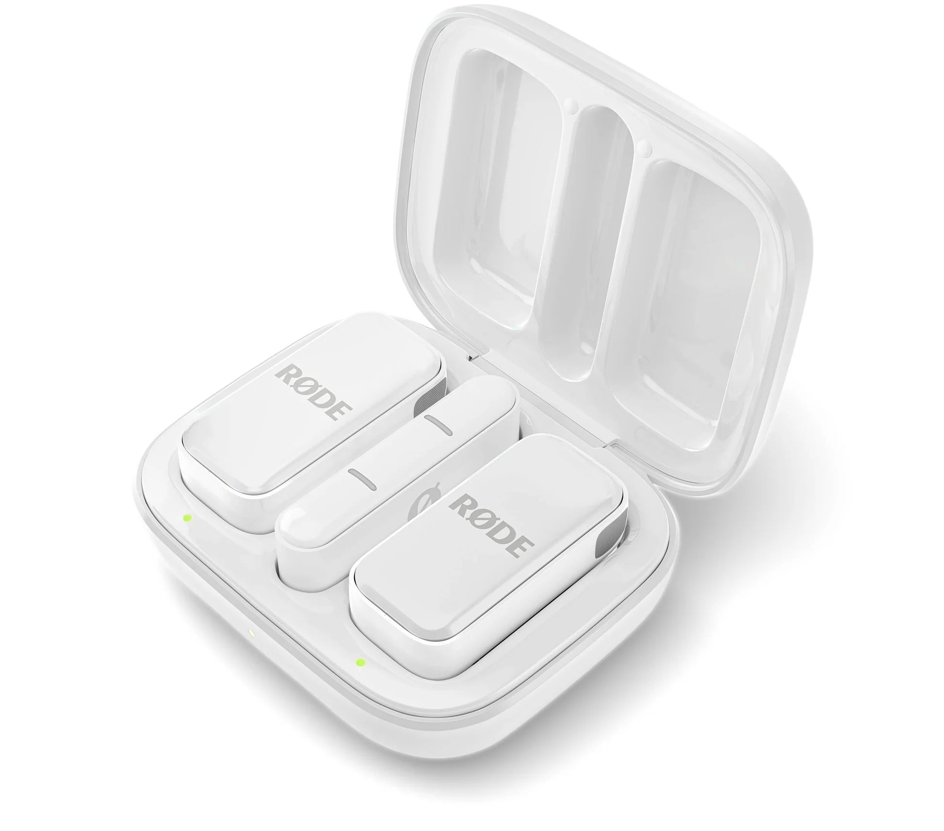 Rode Wireless Micro Lightning system with compact microphone and receiver, ideal for professional wireless audio recording.