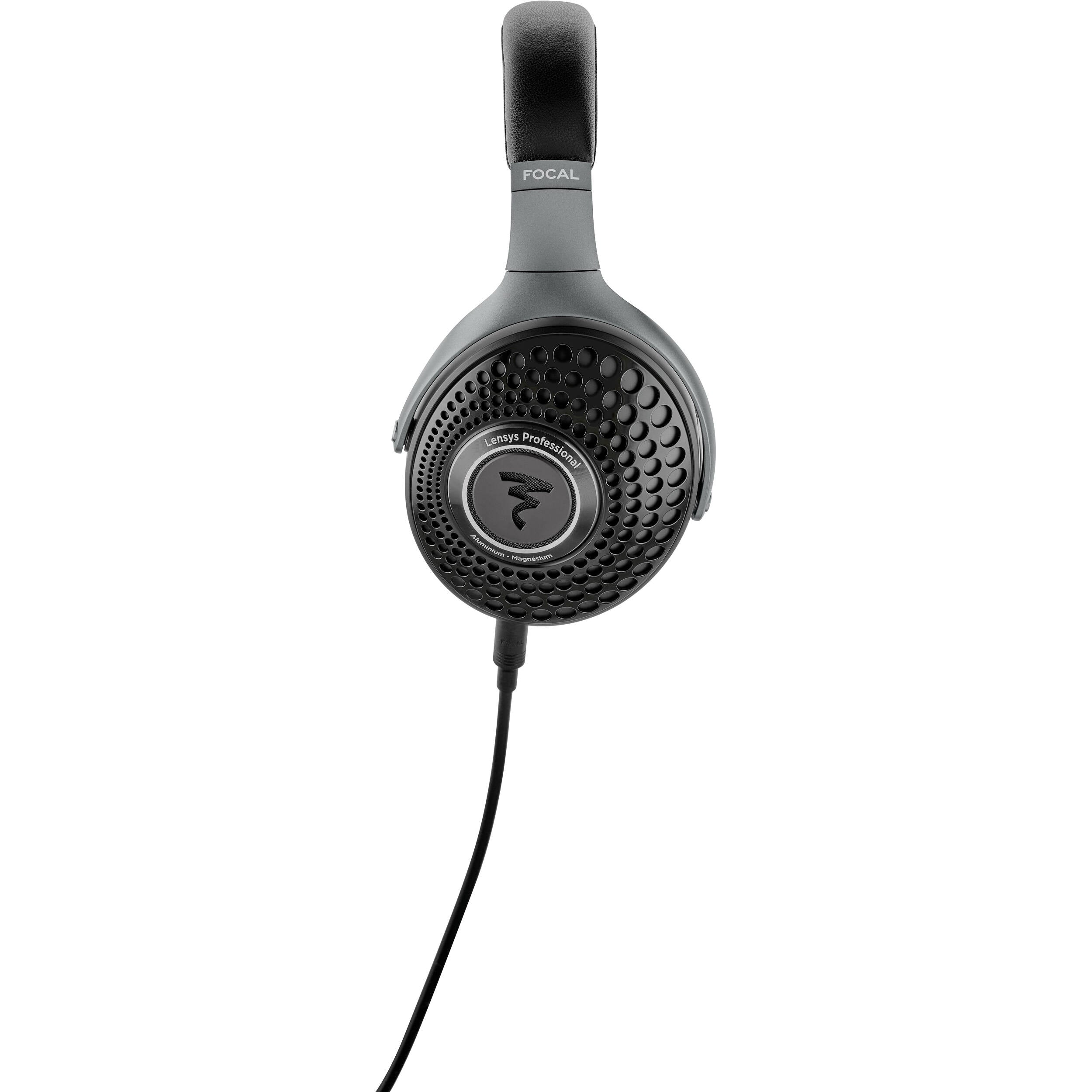 Focal Lensys Professional studio headphones with over-ear design and padded ear cups for accurate sound monitoring.