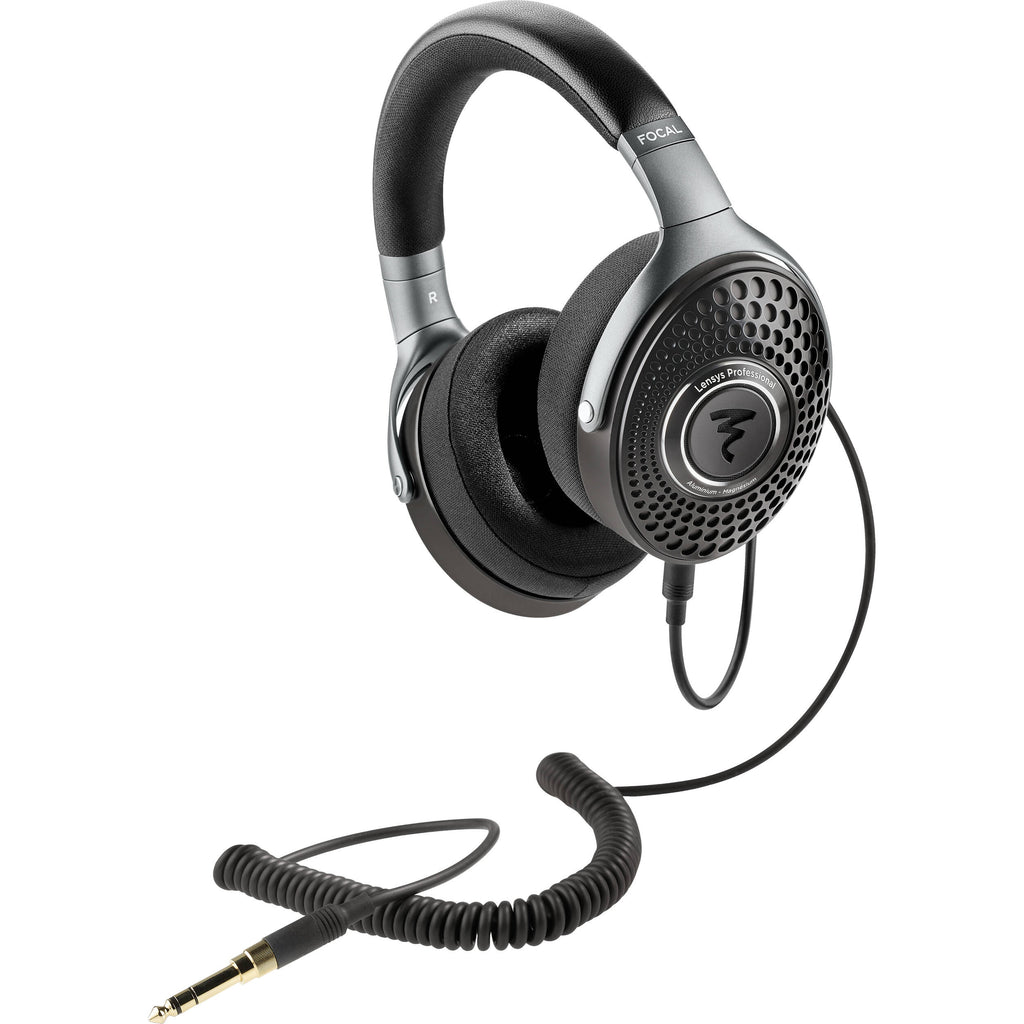 Focal Lensys Professional studio headphones with over-ear design and cushioned ear cups for sound isolation and comfort.