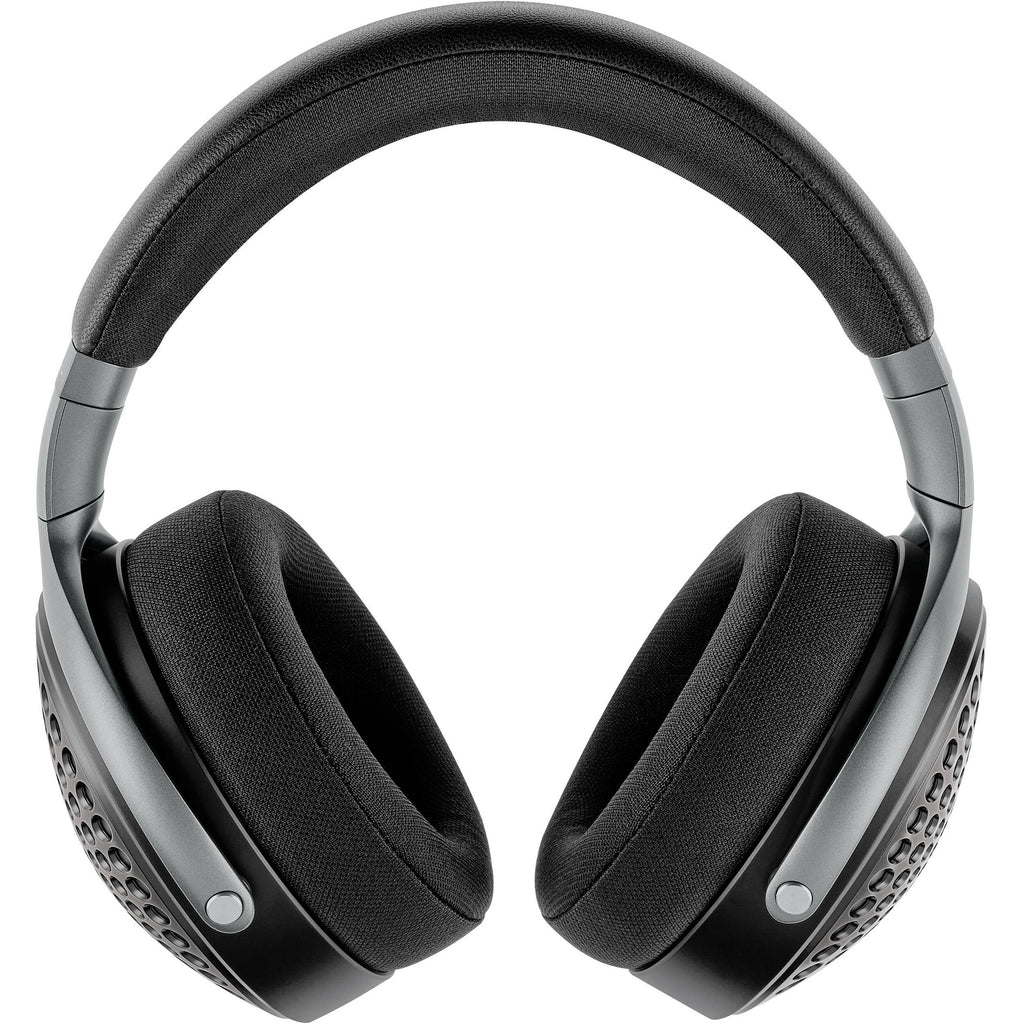 Focal Lensys Professional studio headphones with black ear cups and adjustable headband, designed for accurate sound monitoring.