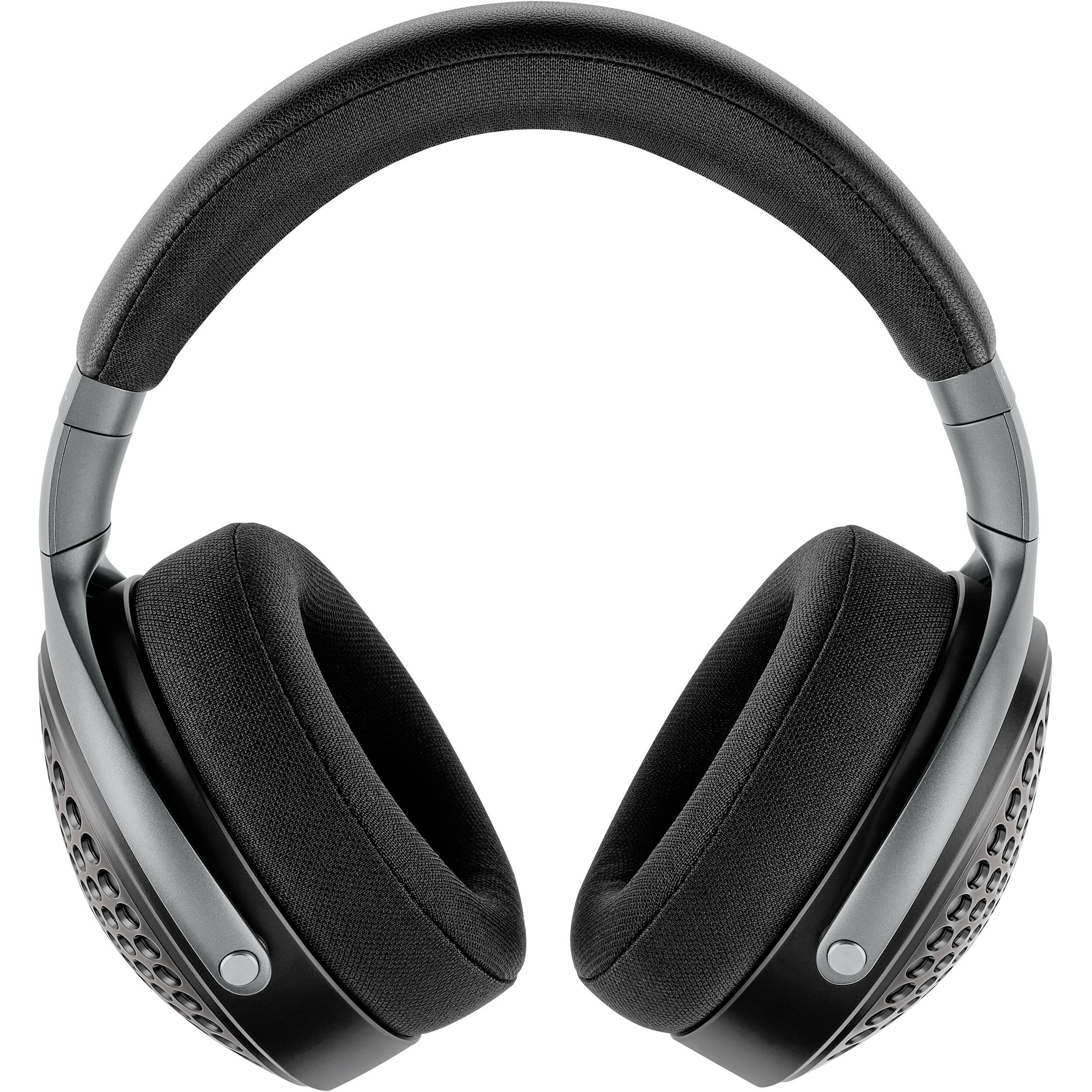 Focal Lensys Professional studio headphones with black ear cups and adjustable headband, designed for accurate sound monitoring.