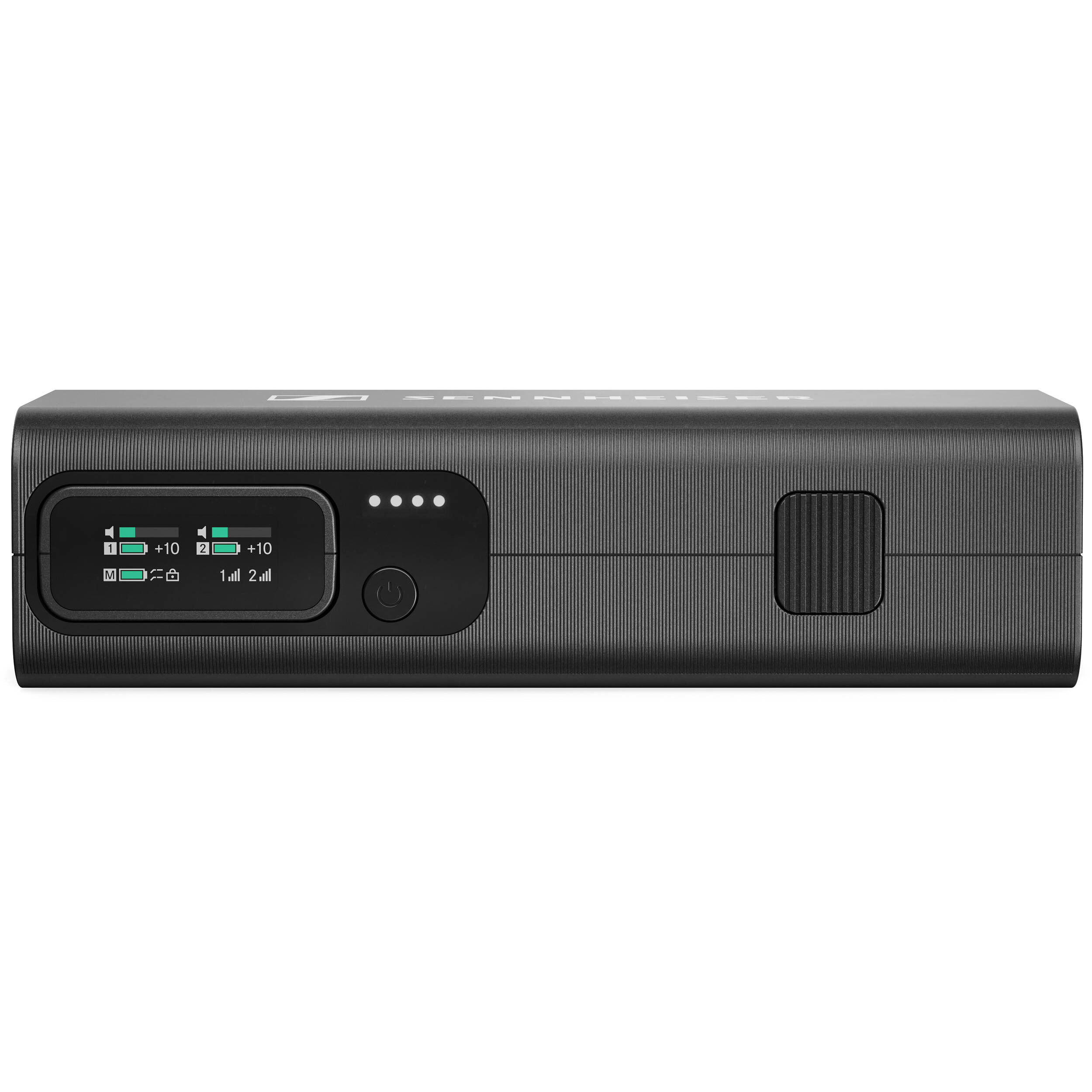 Sennheiser Profile Wireless Creator Microphone System with transmitter and receiver units for professional audio recording.
