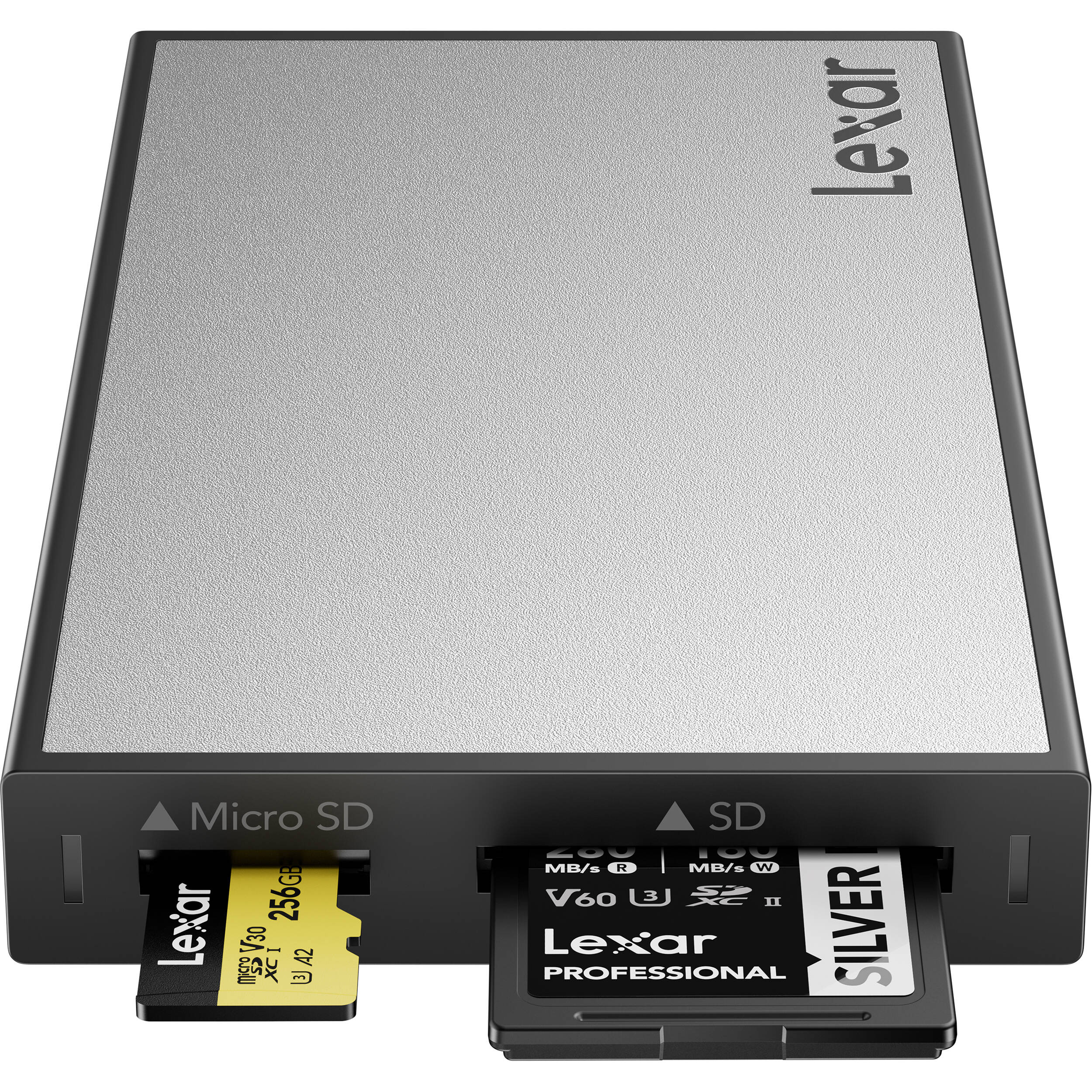 Lexar Workflow SD/microSD UHS-II Card Reader