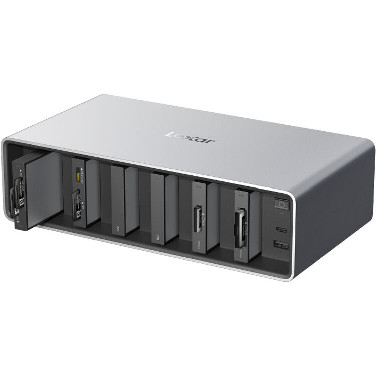 Lexar Workflow Go (with Thunderbolt4 Uplink, 6 Module Bay)