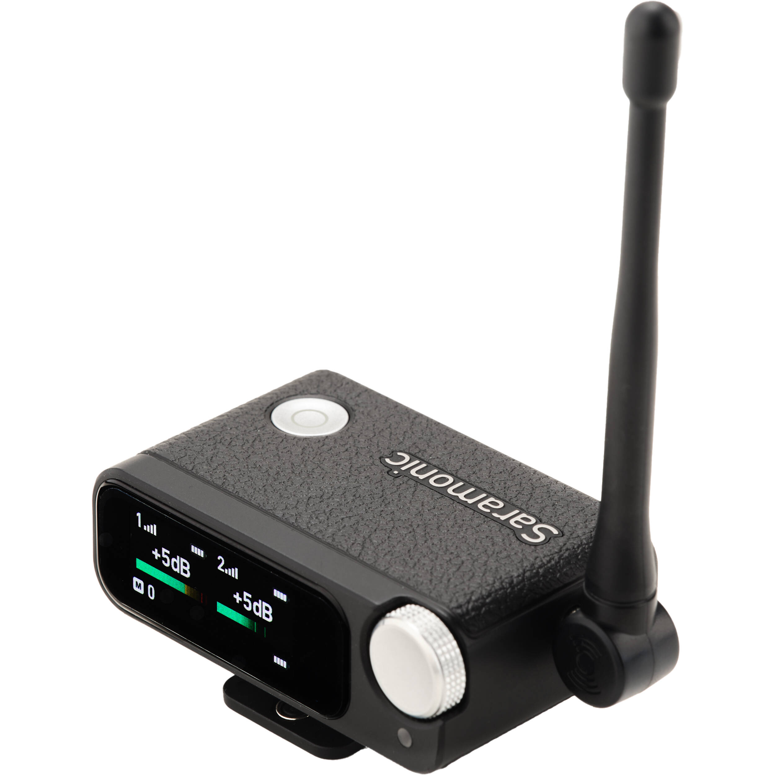 Saramonic Ultra Creator Wireless Microphone System with Lavalier Mics, compact and portable for high-quality audio recording.