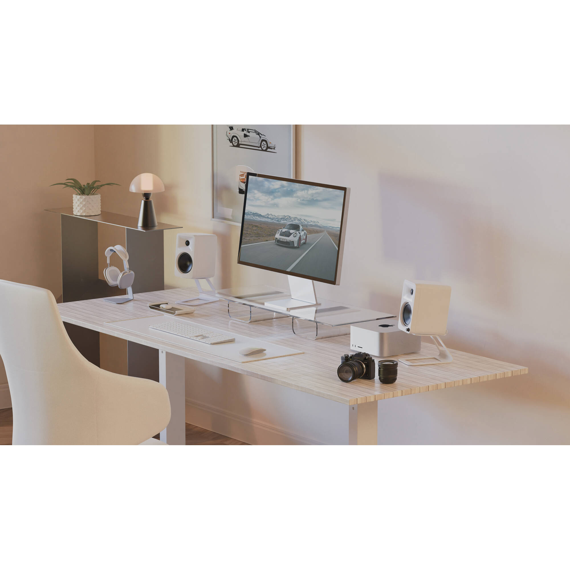 Kanto Ora 4 (Pair, Matte White)