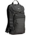 Think Tank DarkLight video equipment bag with padded compartments and sturdy handle for professional gear storage and transport.