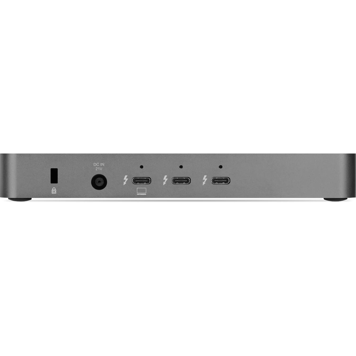 OWC Thunderbolt 5 Hub docking station with multiple ports and sleek black design for high-speed device connectivity.