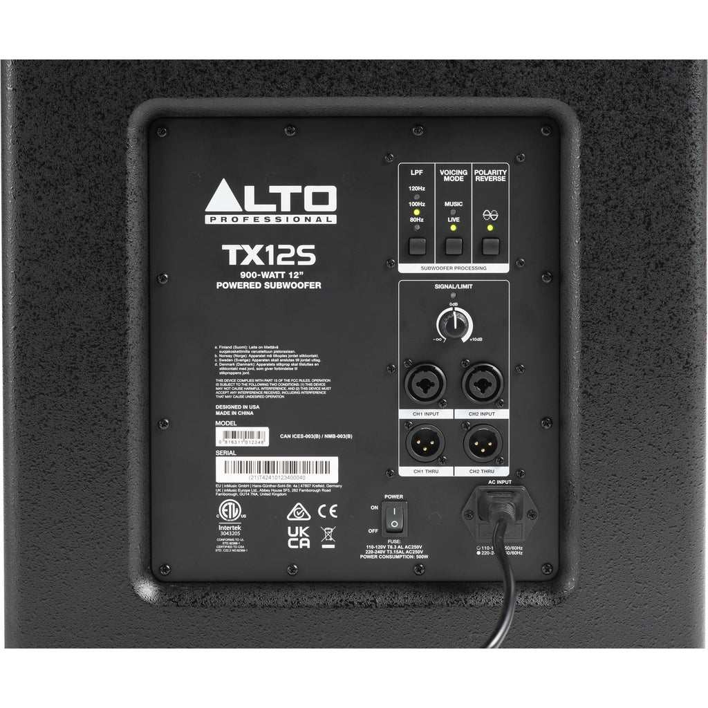 Alto Professional TX12S
