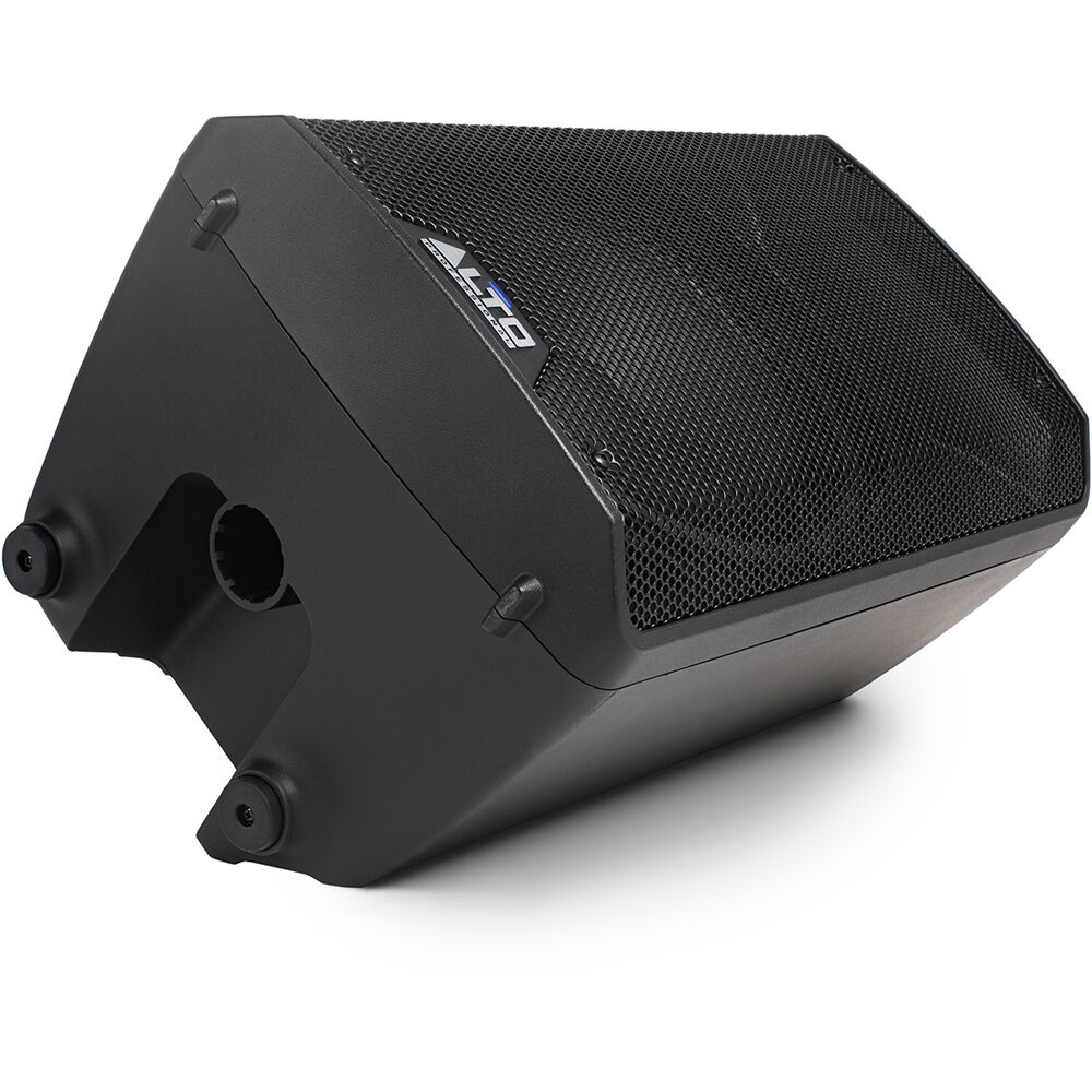 Alto Professional TX412B PA speaker with sturdy black enclosure and control panel, ideal for professional sound reinforcement.