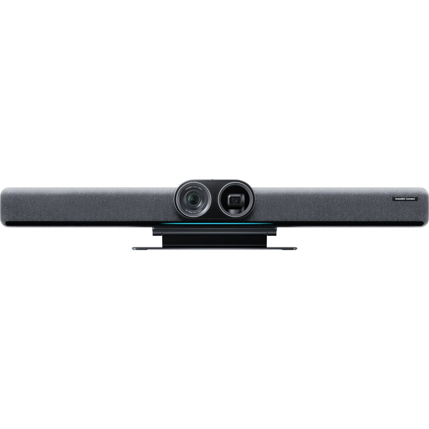Insta360 Connect video conferencing camera with wide-angle lens and sleek design for high-quality virtual meetings.