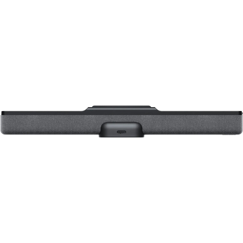 Insta360 Connect video conferencing camera with sleek design, featuring multiple lenses for 360-degree video capture.