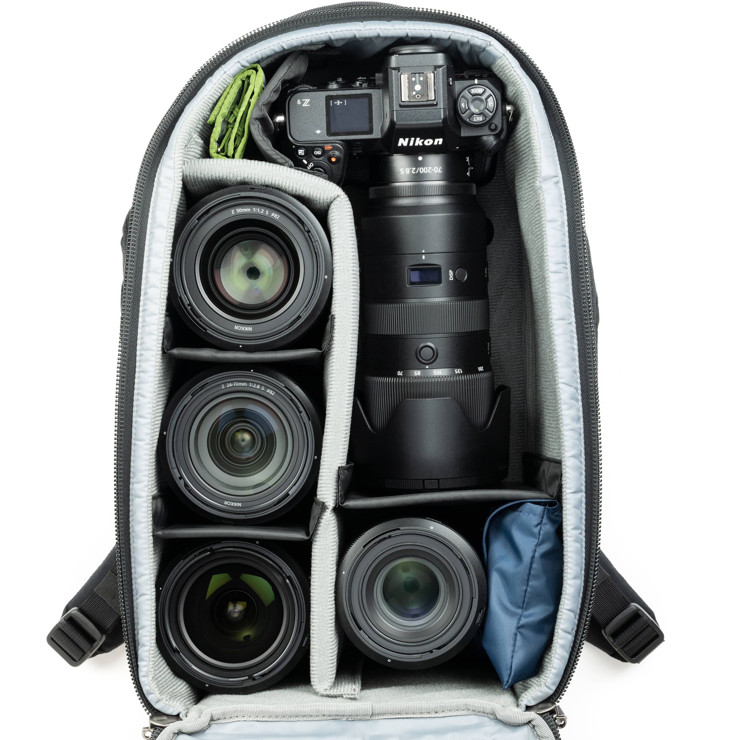Think Tank Walker Pro Series backpack with padded compartments for video equipment, black durable camera bag for professionals.