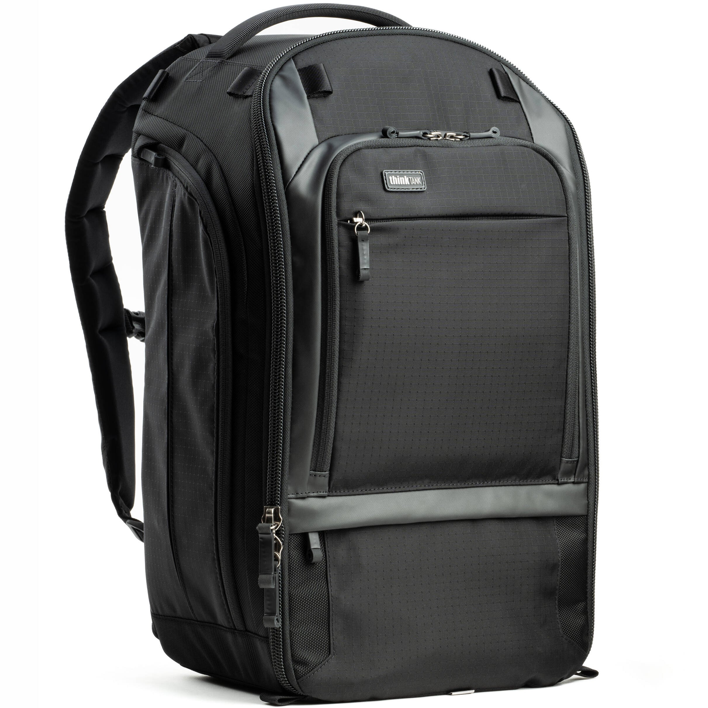 Think Tank Walker Pro Series backpack with multiple compartments for video equipment storage and protection.