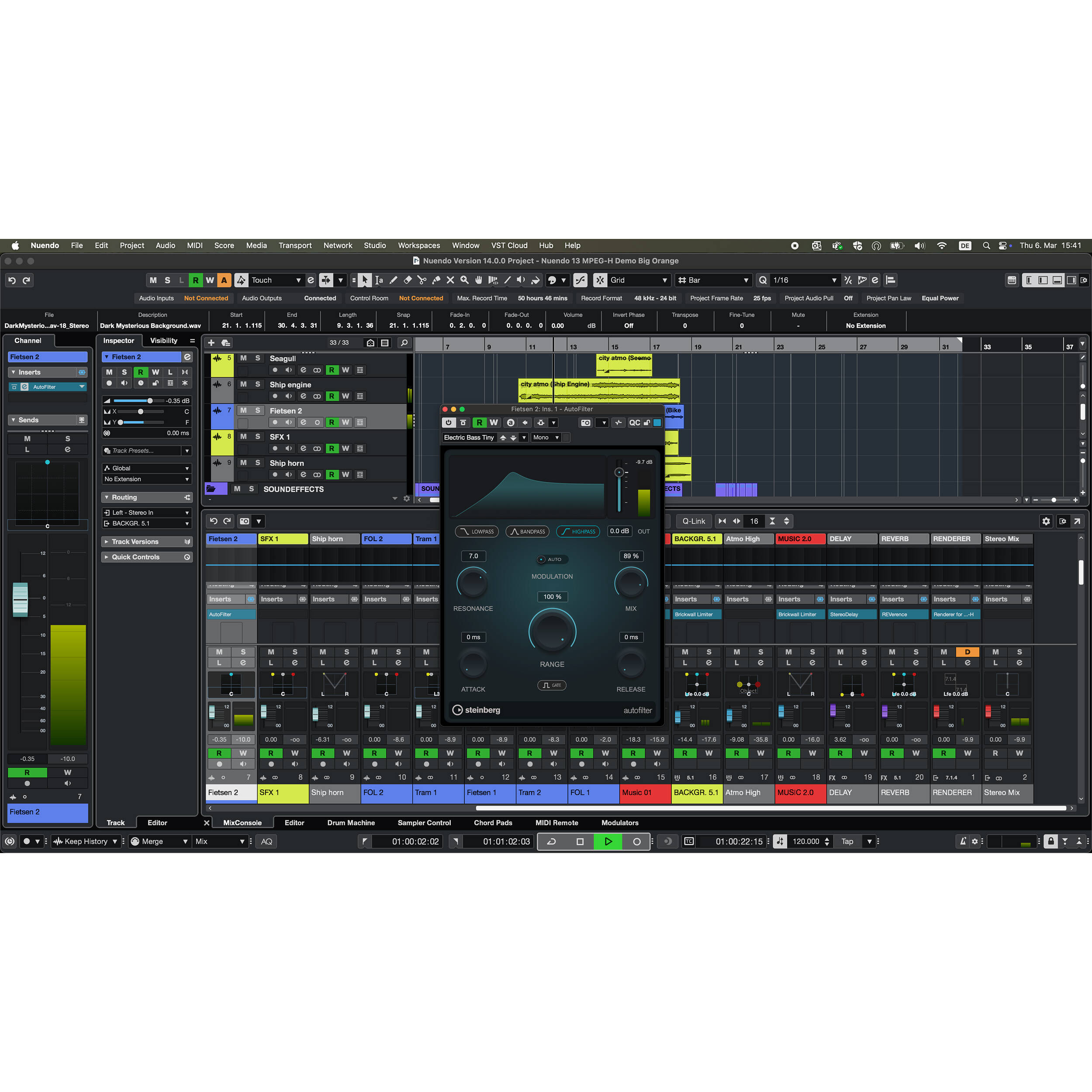 Steinberg Nuendo 14 (Education Version)