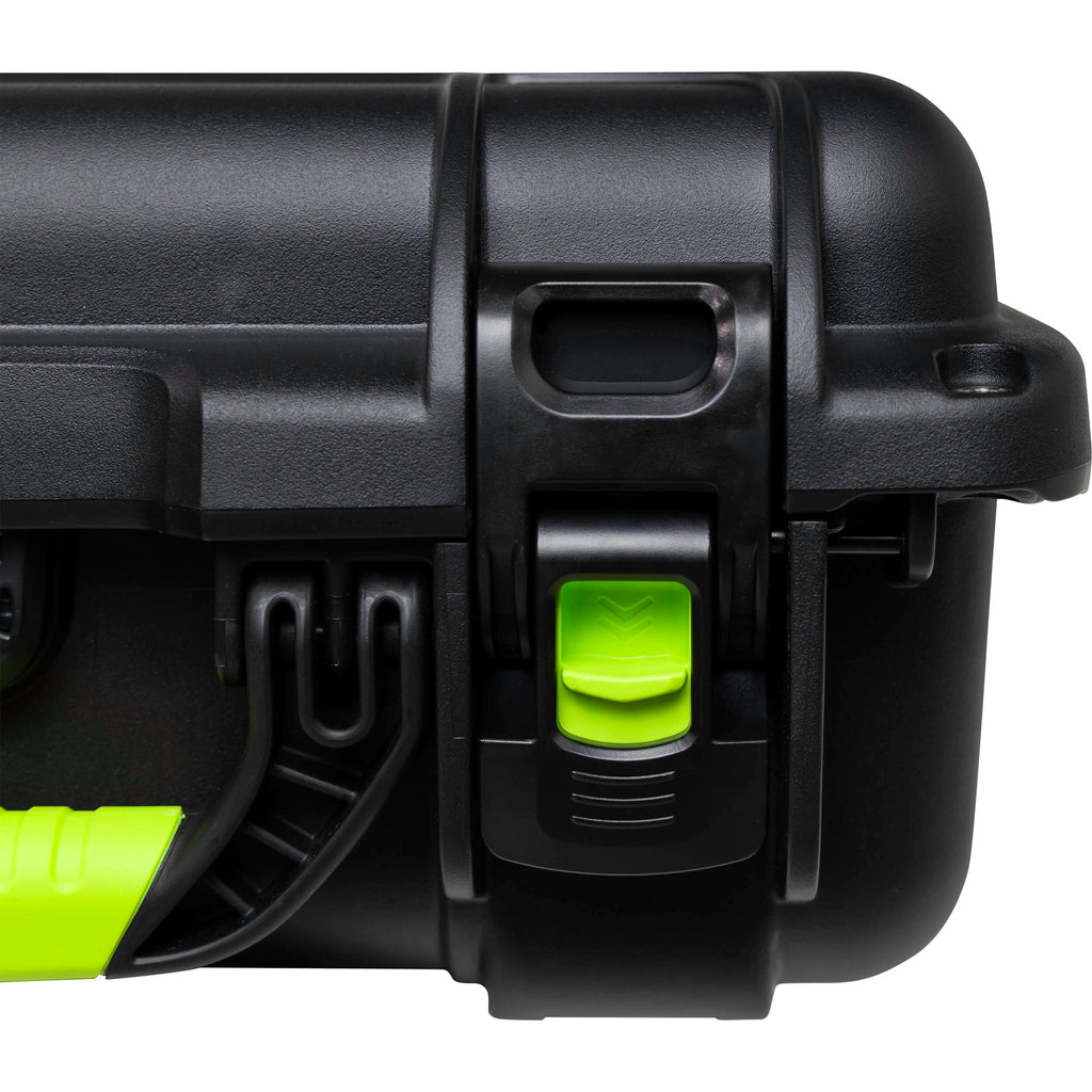 Shure SH-SM7-WP microphone case for Shure SM7B, waterproof protective bag with zipper and handle for secure storage and transport.