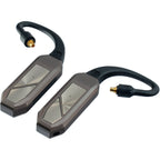 iFi Audio Go Pod Max headphone amplifier and DAC with sleek black design and compact build for premium audio performance