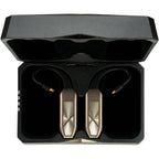 iFi Audio Go Pod Max headphone amplifier and DAC with sleek black design and control buttons on top.