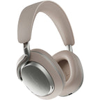 Bowers & Wilkins Px8 S2 wireless headphones with sleek black design and over-ear cushions, showing their premium build and comfort