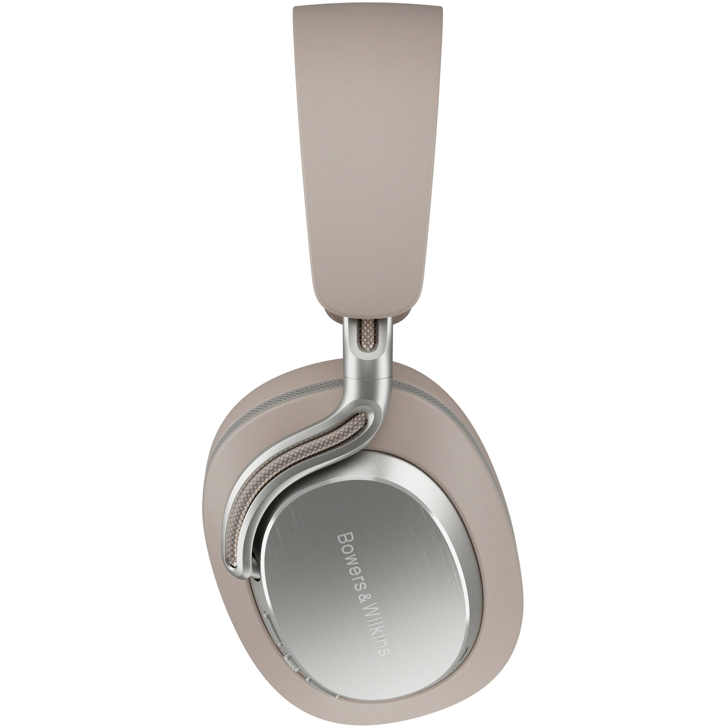 Bowers & Wilkins Px8 S2 wireless headphones with sleek black design, over-ear style, and premium audio quality.