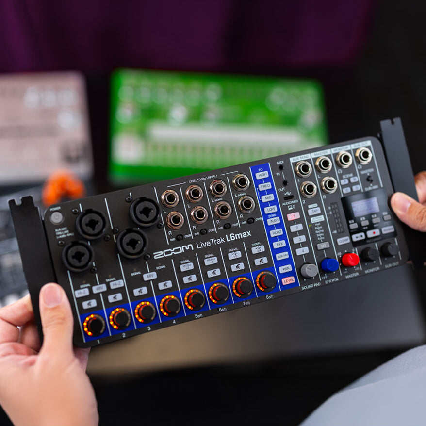 Zoom LiveTrak L6max