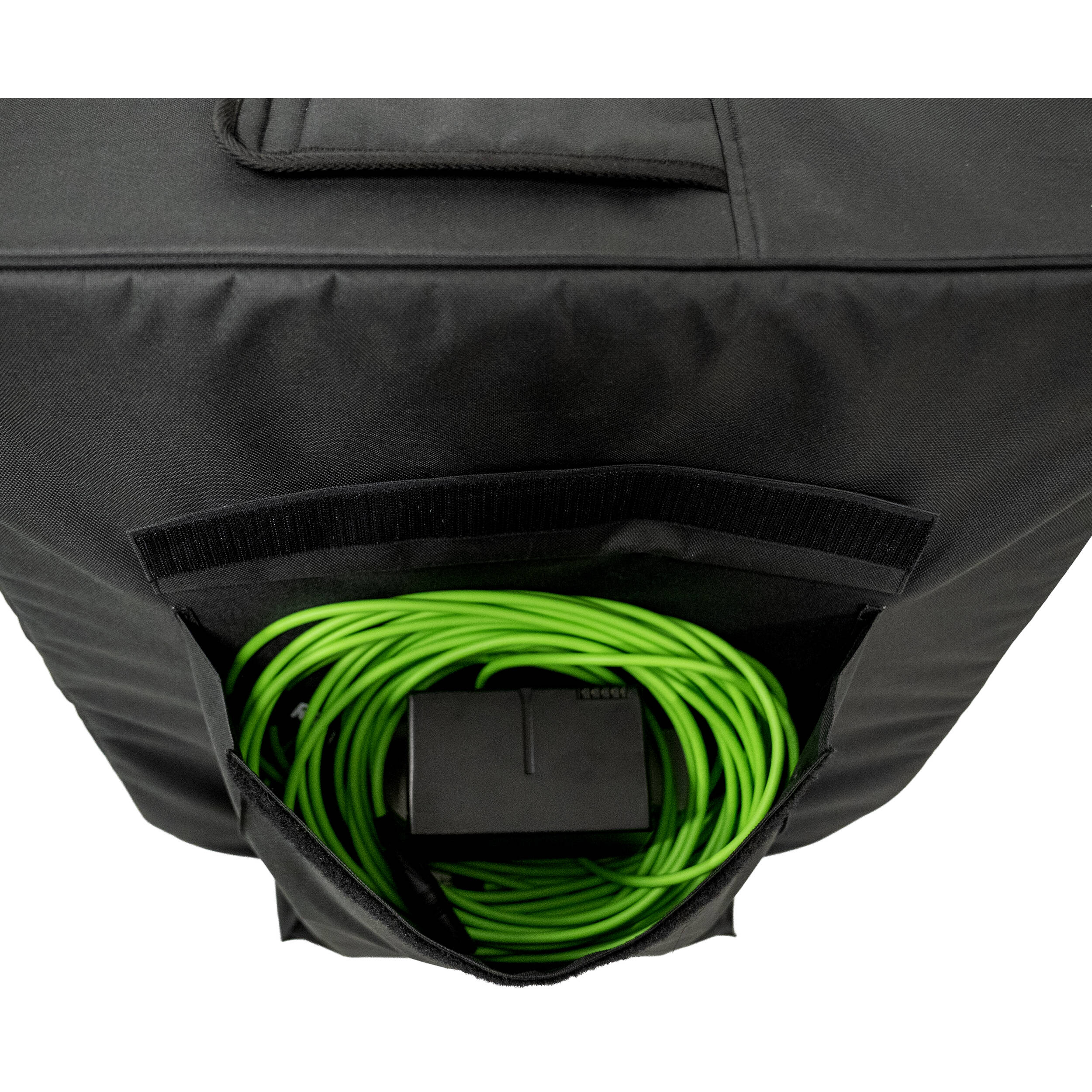 Mackie ThumpSub GO cover in black for protecting portable subwoofer, part of pro audio bags and cases by Mackie.