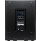 Presonus Air XD Sub 18 active subwoofer with large speaker driver and control panel, designed for powerful bass amplification.