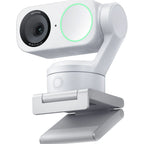 Insta360 Link 2 Standard video conferencing camera with adjustable lens and built-in microphone for professional virtual meetings.