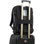 Think Tank Shape Shifter video equipment bag with multiple compartments and adjustable straps for professional videographers.