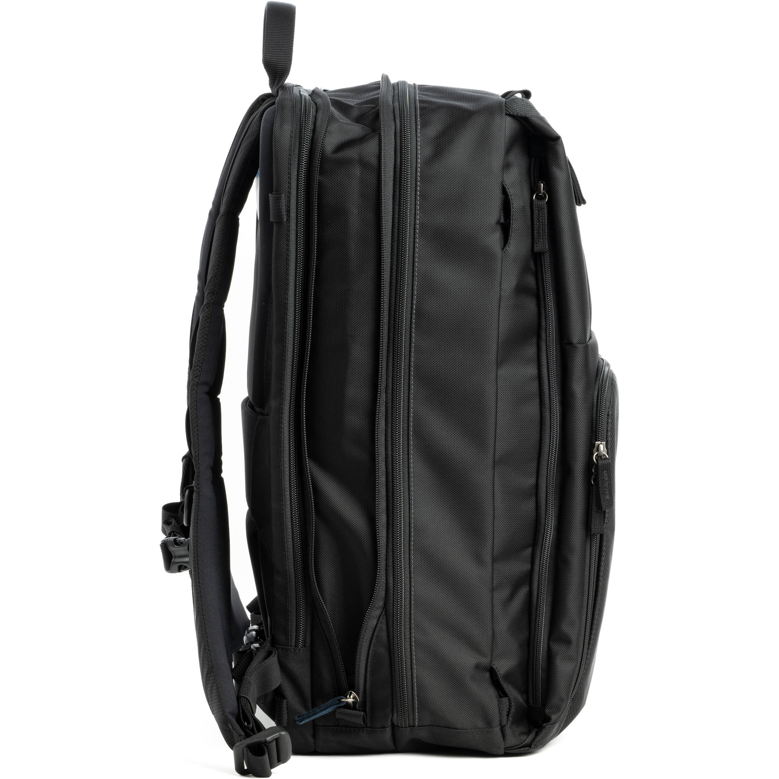 Think Tank Shape Shifter video equipment bag with padded compartments and adjustable straps for secure gear transport.