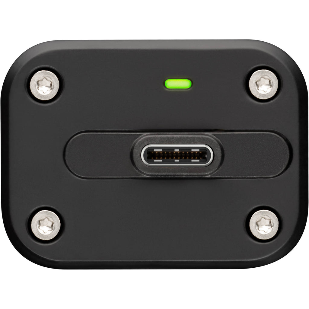 Shure MV88 portable microphone for iOS and Android devices, shown with adjustable controls and compact design.