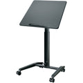 K&M 12186 laptop desk stand with adjustable height and ergonomic design for comfortable computer use.