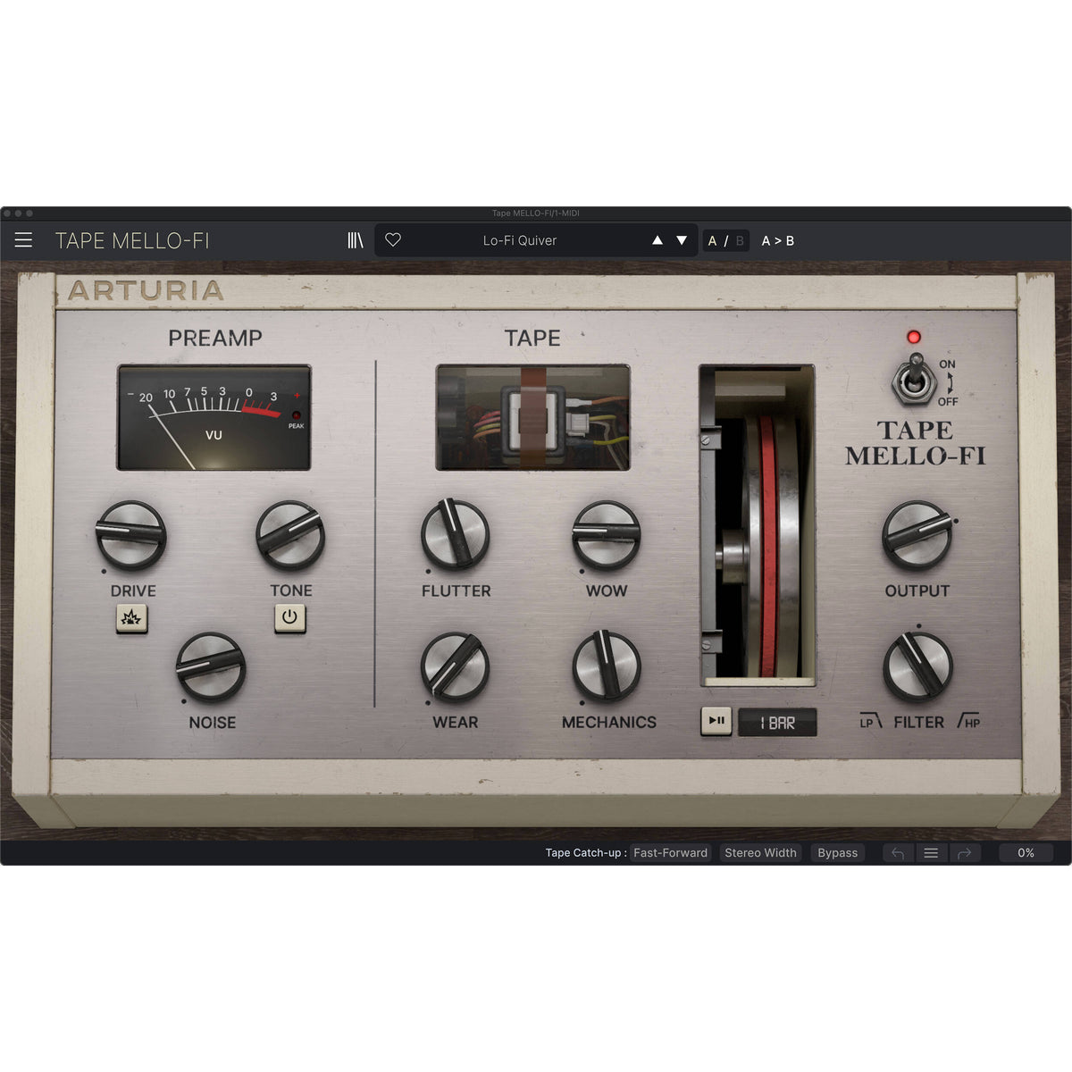 Arturia FX Collection 6 Intro virtual plugin processor interface showing various audio effects and controls.