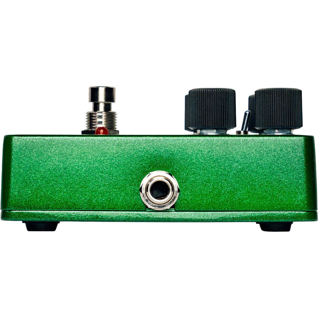 Electro Harmonix Nano Bass Big Muff Pi 2 guitar pedal with compact design and metal casing for bass guitar effects.