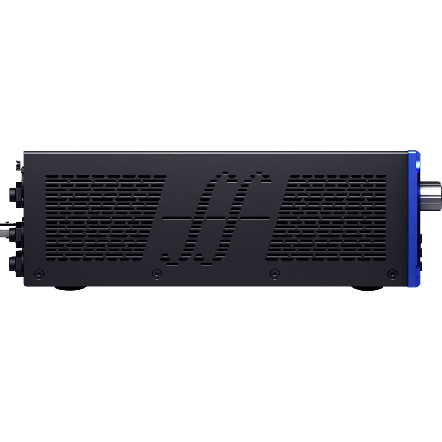 Focusrite ISA C8X USB audio interface with two microphone preamps and input/output connections on a sleek black device.