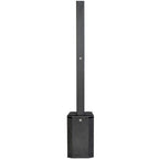 HK Audio POLAR 12 MK2 active column speaker with multiple speaker drivers and sleek black design.