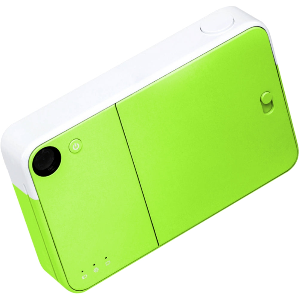 Kodak Printomatic instant and compact camera with colorful design, ready to capture and print photos instantly.