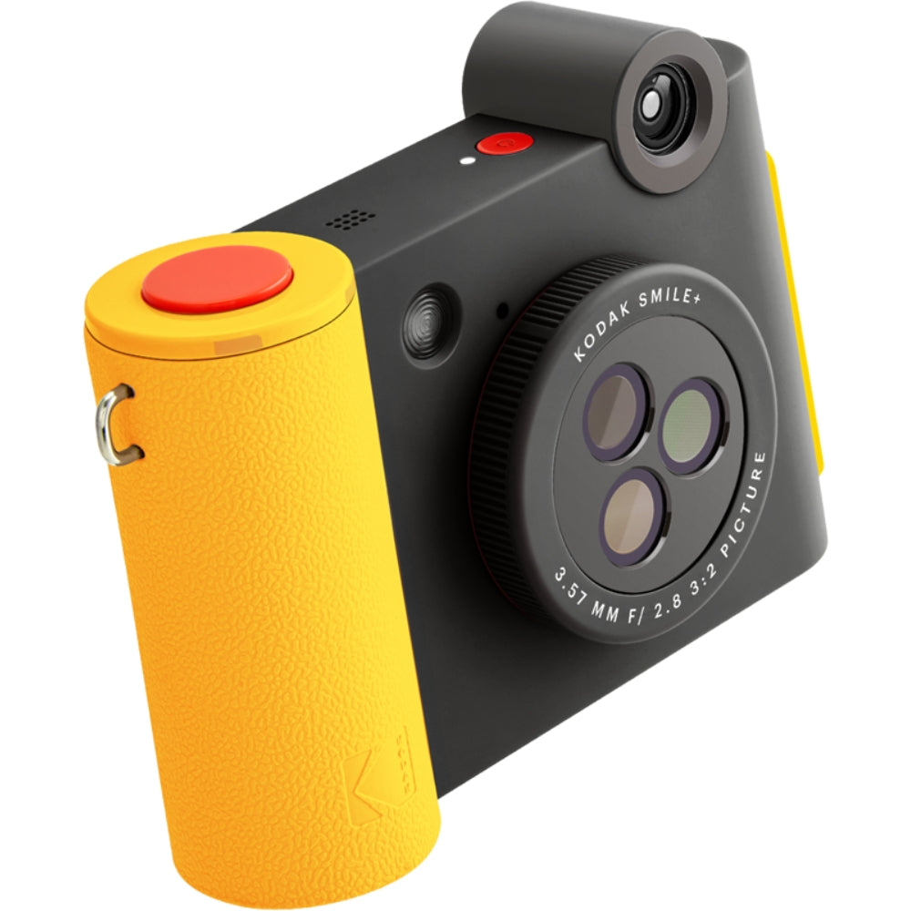 Kodak Smile+ instant compact camera with colorful design, ready to capture and print photos instantly.