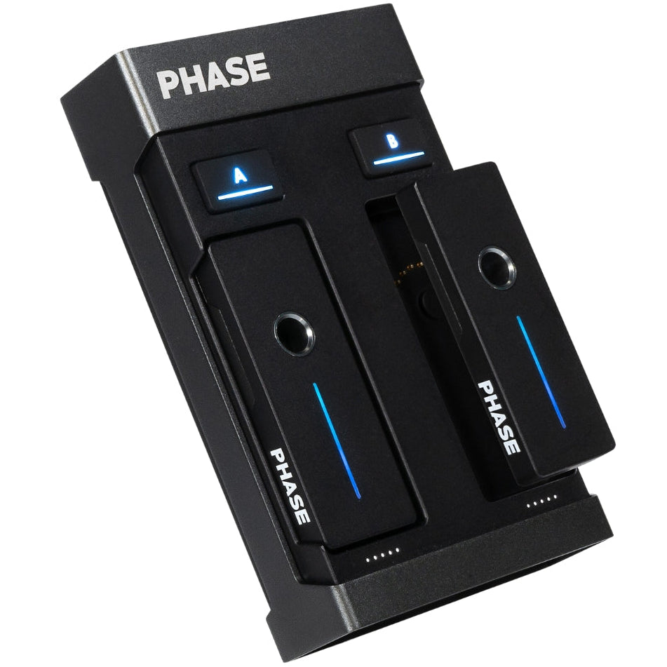 Phase Essential DVS and Timecode device showing controls and interface for professional DJ and audio synchronization.