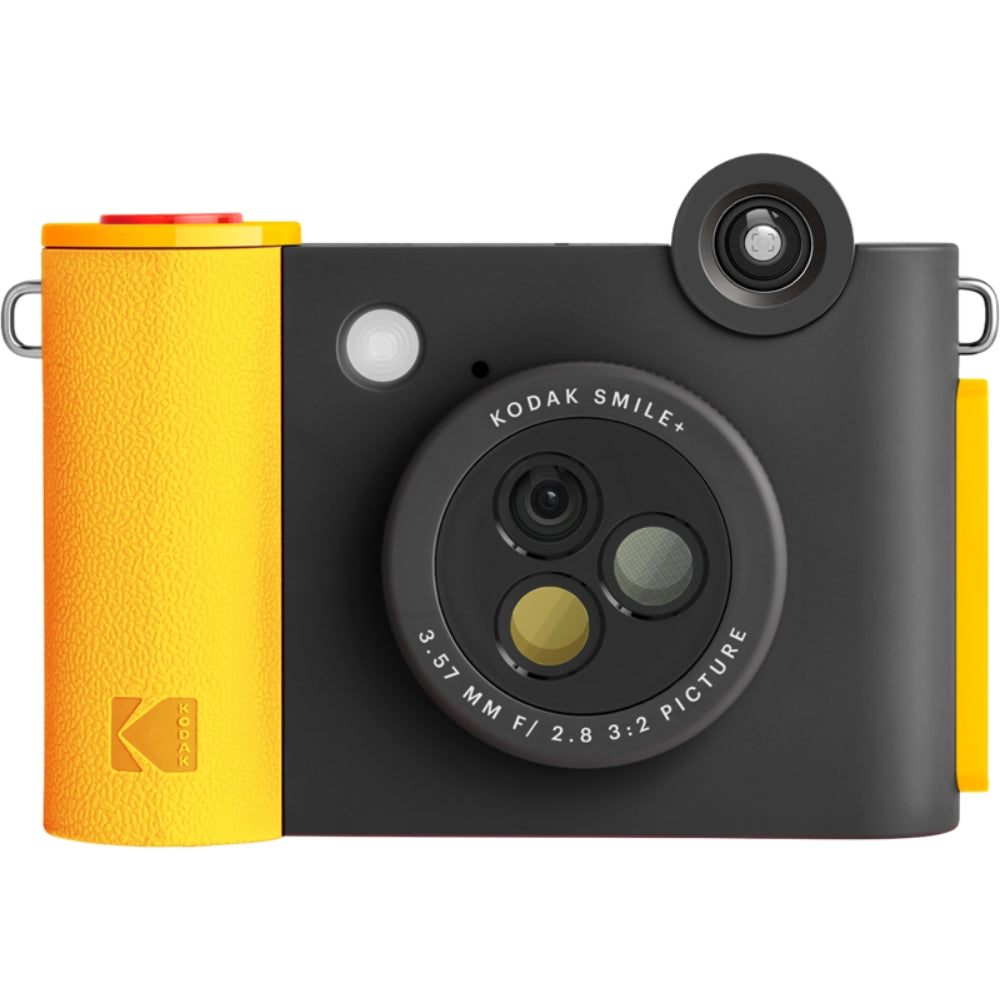 Kodak Smile+ instant and compact camera with colorful design and lens ready for taking fun photographs.