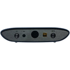 iFi Audio ZEN Air Blue 2 Bluetooth and Wi-Fi audio receiver, compact device with buttons and LED indicators on front panel.
