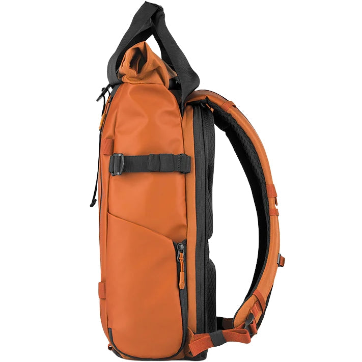 Wandrd Prvke bag designed for video equipment storage, showing its durable exterior and compact, versatile design for photographers and videographers.
