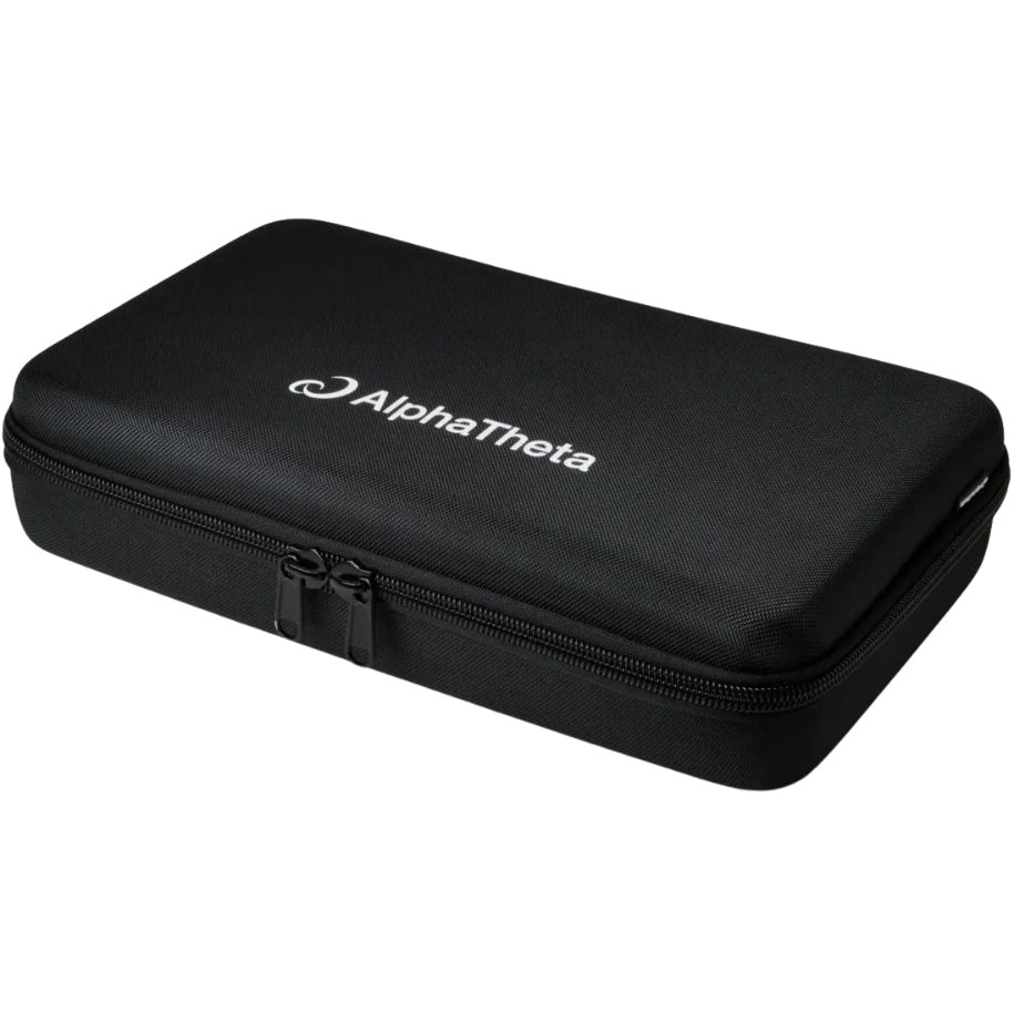 AlphaTheta DJC-RMXIGNITE DJ hard case for RMX-IGNITE, durable black protective bag with handles and secure latches.