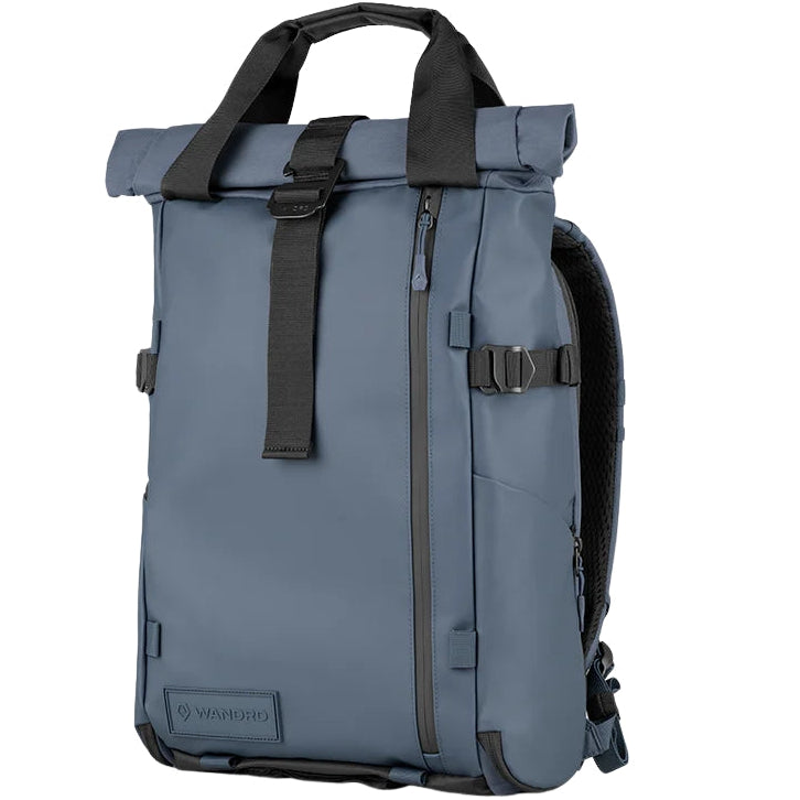 Wandrd Prvke Bag for video equipment, showing its compact design with multiple compartments and sturdy zippers for gear storage.