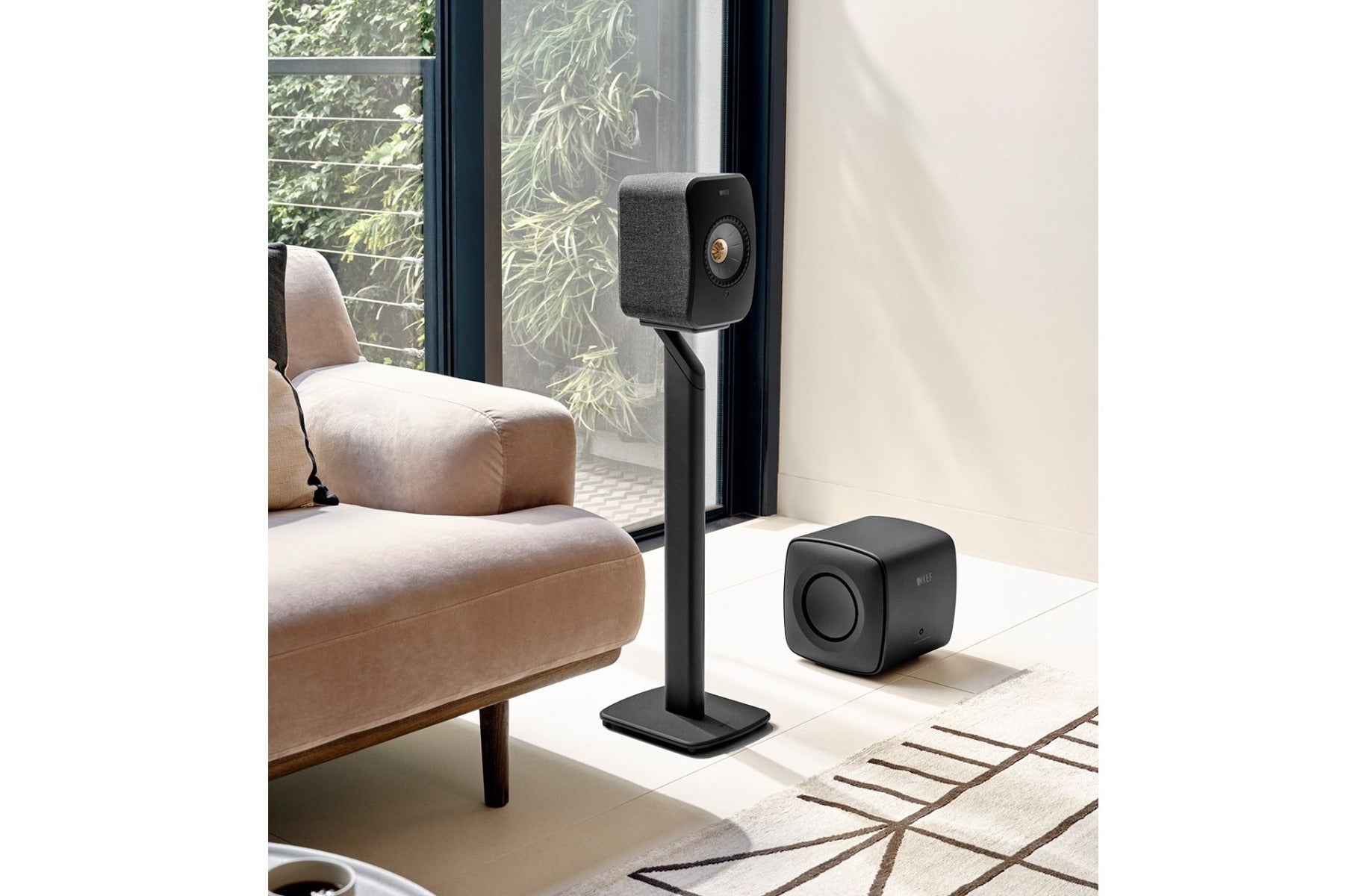 KEF LSX II (Pair, Carbon Black)